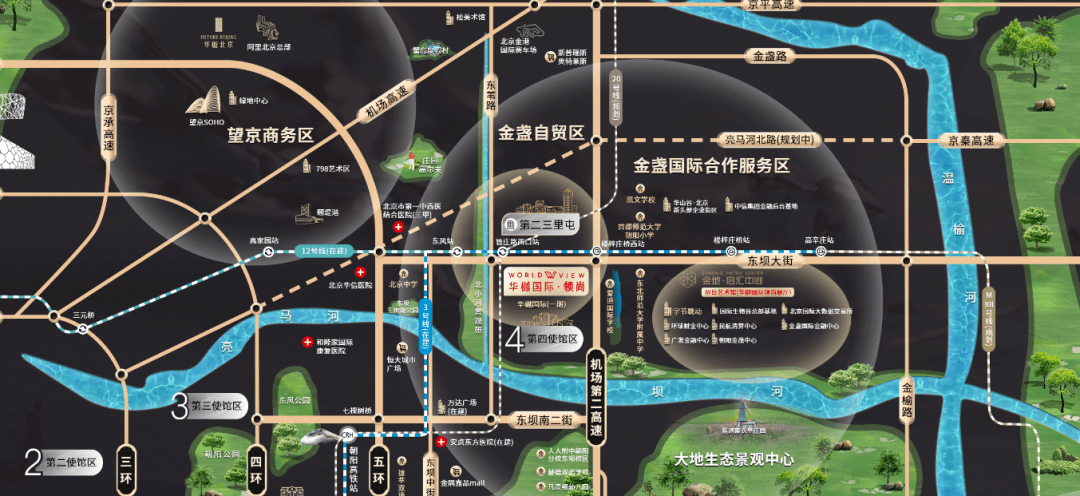 华樾国际领尚区位图