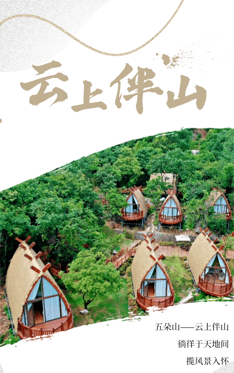 五朵山民宿云上伴山半山秘境之旅