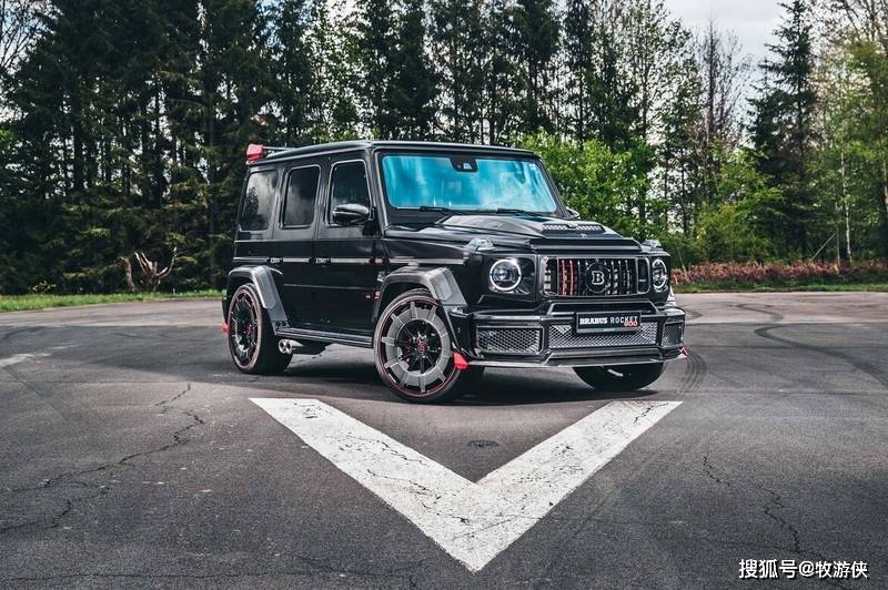 基于mercedes-amg g63(w464)改装升级而来的900 rocket edition