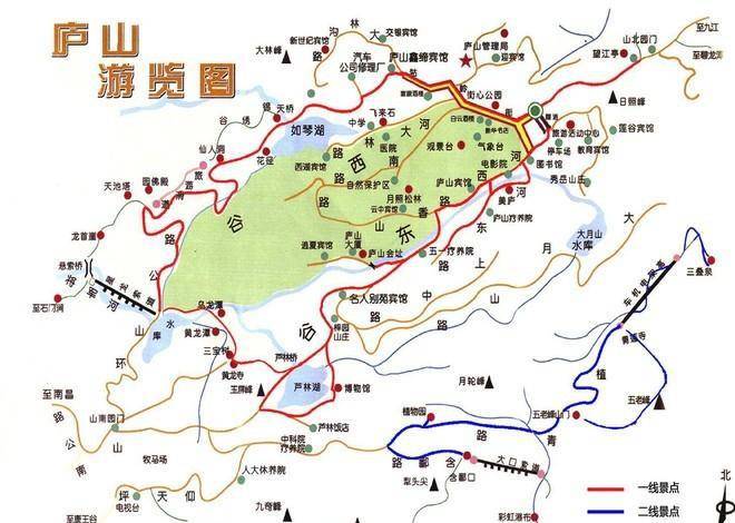 原创入选《世界遗产名录》的庐山,滨临鄱阳湖畔,雄峙长江南岸