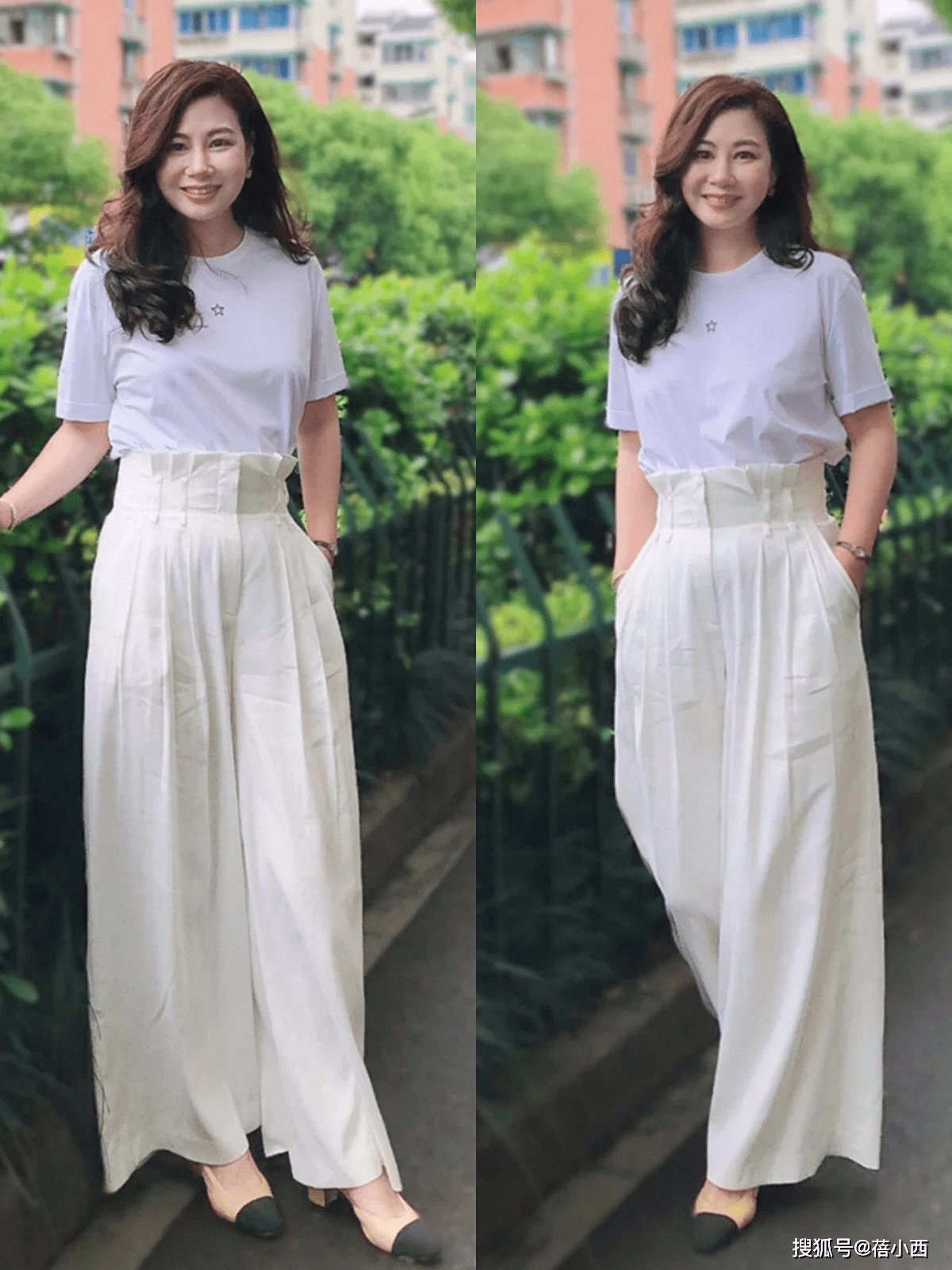 微富态身材女人真有优势,瘦子穿素色衣服很平凡,你却穿出高级感