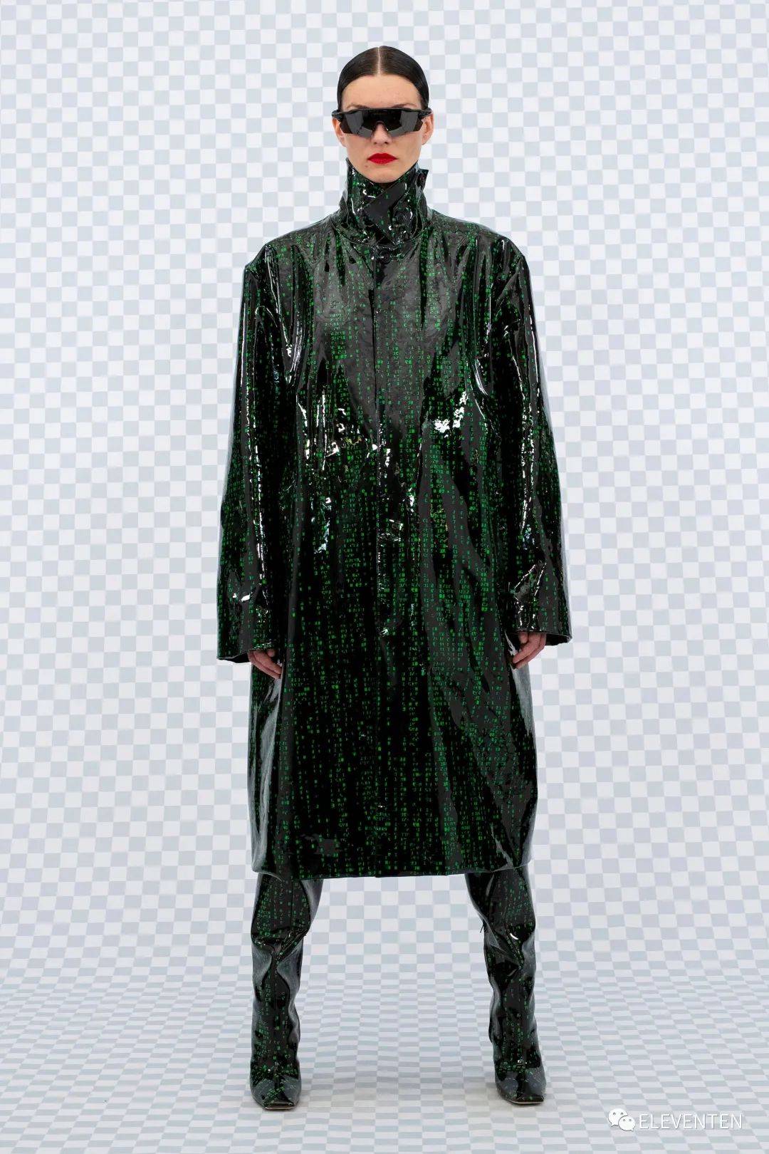 vetements2022春季致敬黑客帝国