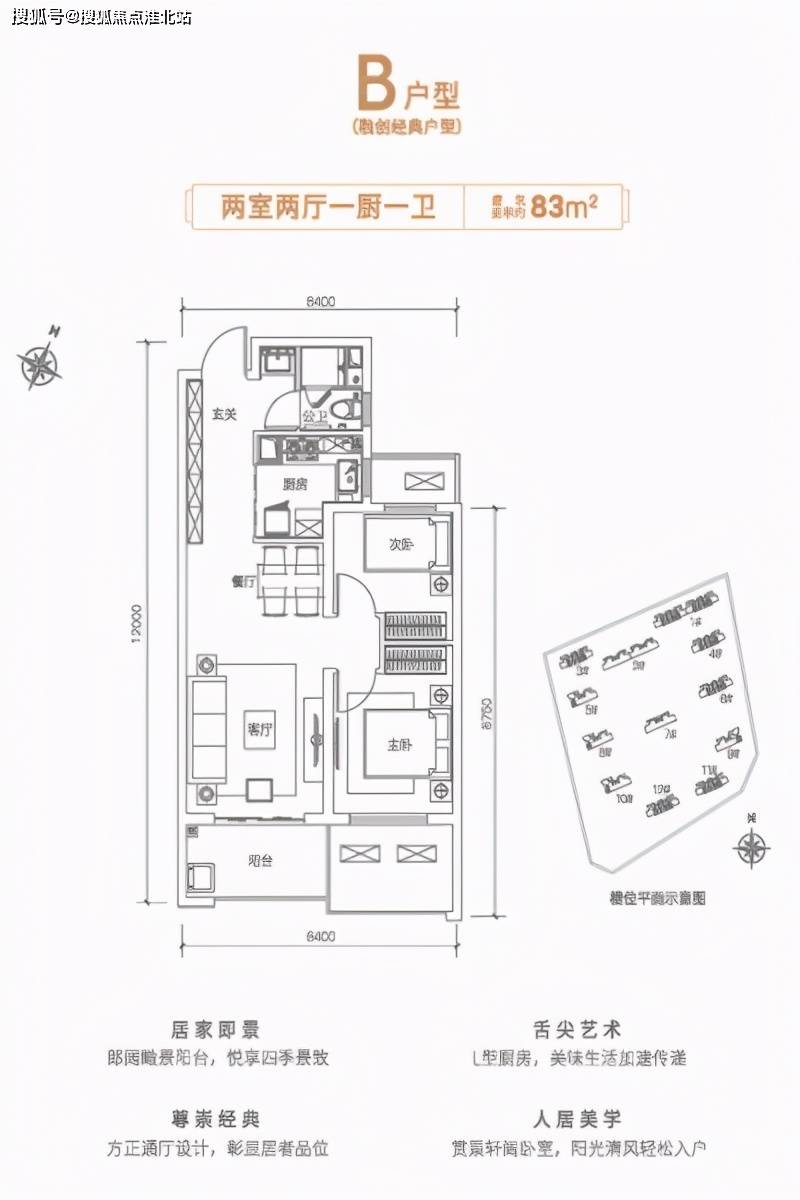 咸平路与文兴路十字向东300米 咨询电话:400-186-1314转6789 主力户型