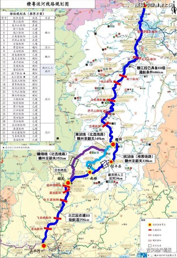 高调的赣粤运河和低调的浙赣运河两个计划哪个会先成为现实