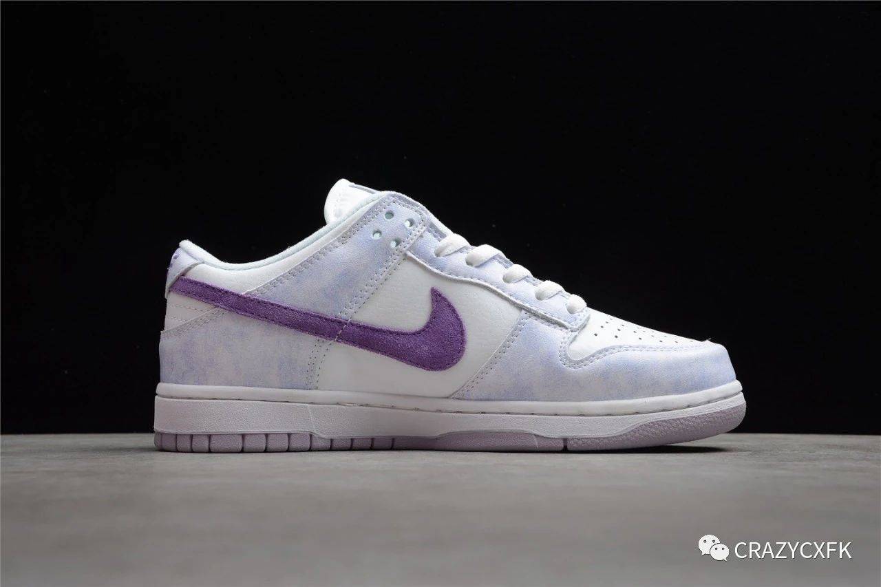 耐克nike sb dunk low prm purple pulse 白紫低帮运动鞋
