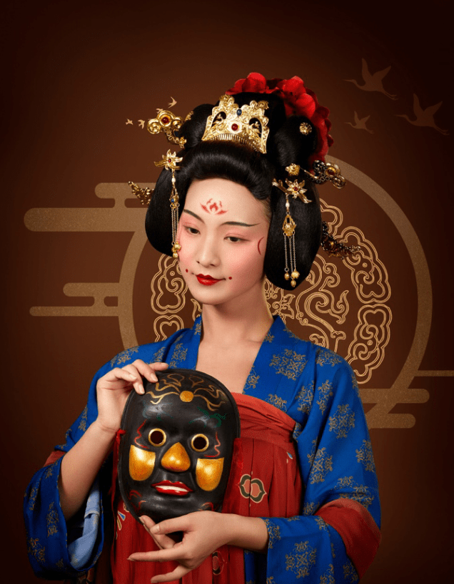 唐朝女性化妆分7步|原来古代现代妆容竟然有这么多相同点