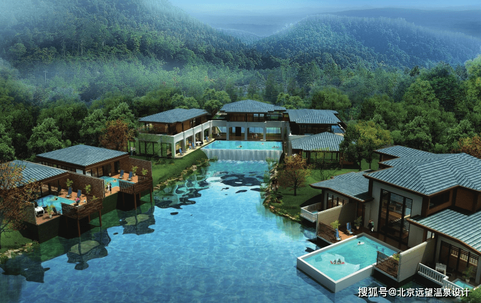 黑龙江大庆连环湖温泉度假区规划设计方案
