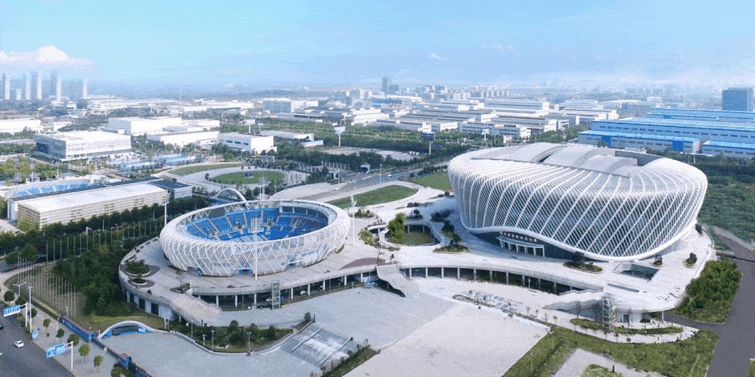 武汉光谷国际网球中心15000座网球馆