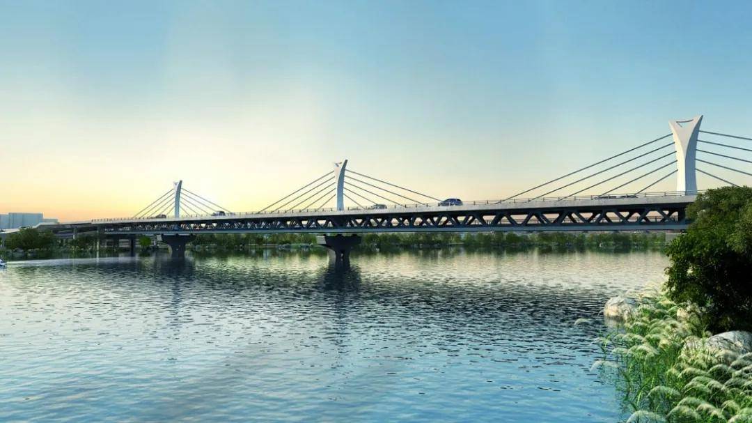 一直备受市民关注作为赣州首座双层景观大桥蟠龙大桥
