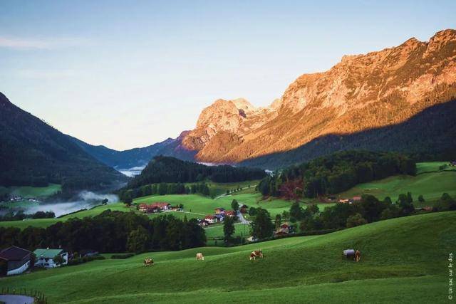 德国阿尔卑斯山盐2亿年前留下来的冰山宝藏