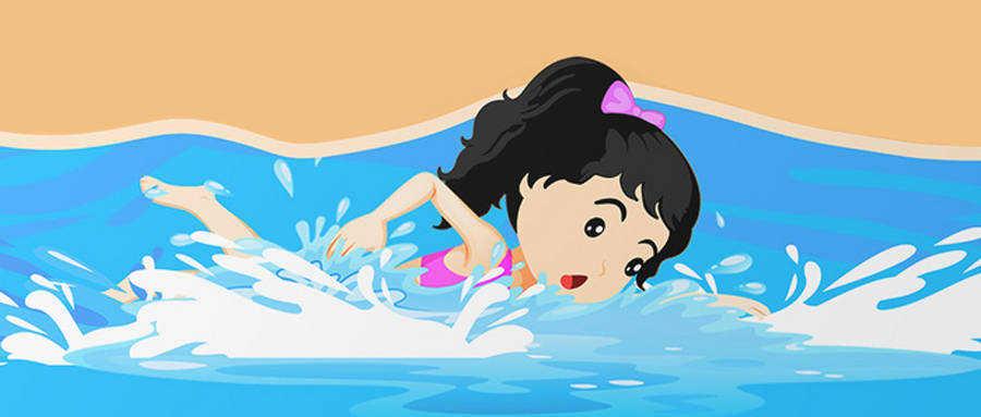 8岁女孩游泳3次,打呼声盖过老爸!