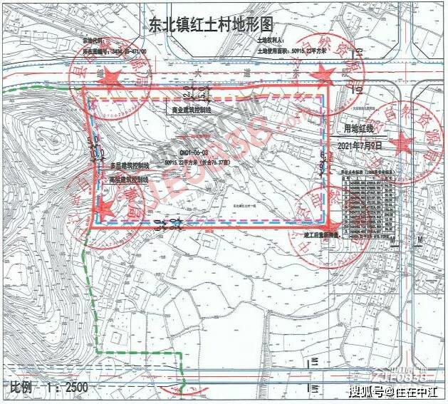 中江县新推4宗住宅用地最大一块约103亩位于