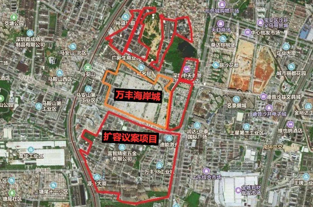 深圳沙井网红住宅盘-万丰海岸城售楼部,楼盘最新详细信息,图文解析