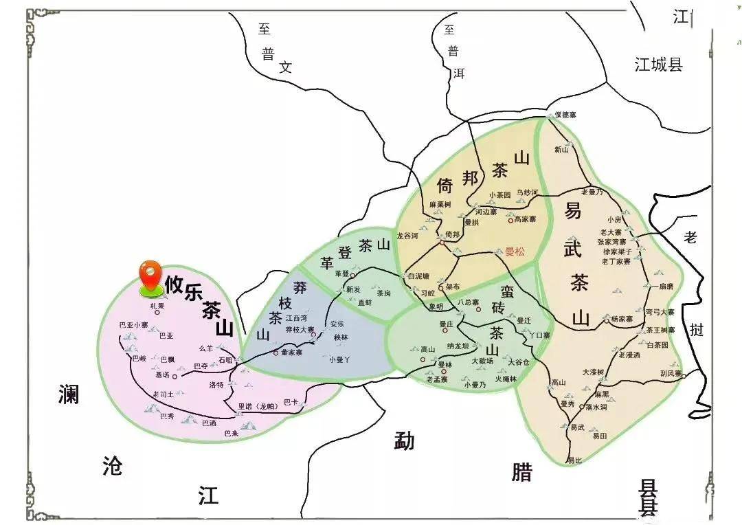 干货分享详细解析古六大茶山和新六大茶山的划分
