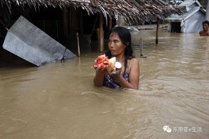 缅甸多地发生洪涝灾害,"水淹陈塘关"!