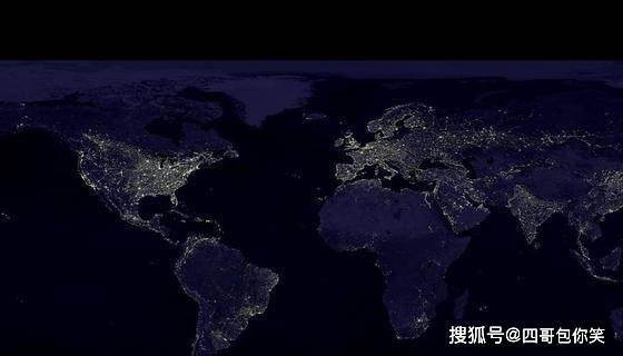 原创地球卫星夜景图暗藏欢乐与悲伤,印度似乎正在变成地球主要角色