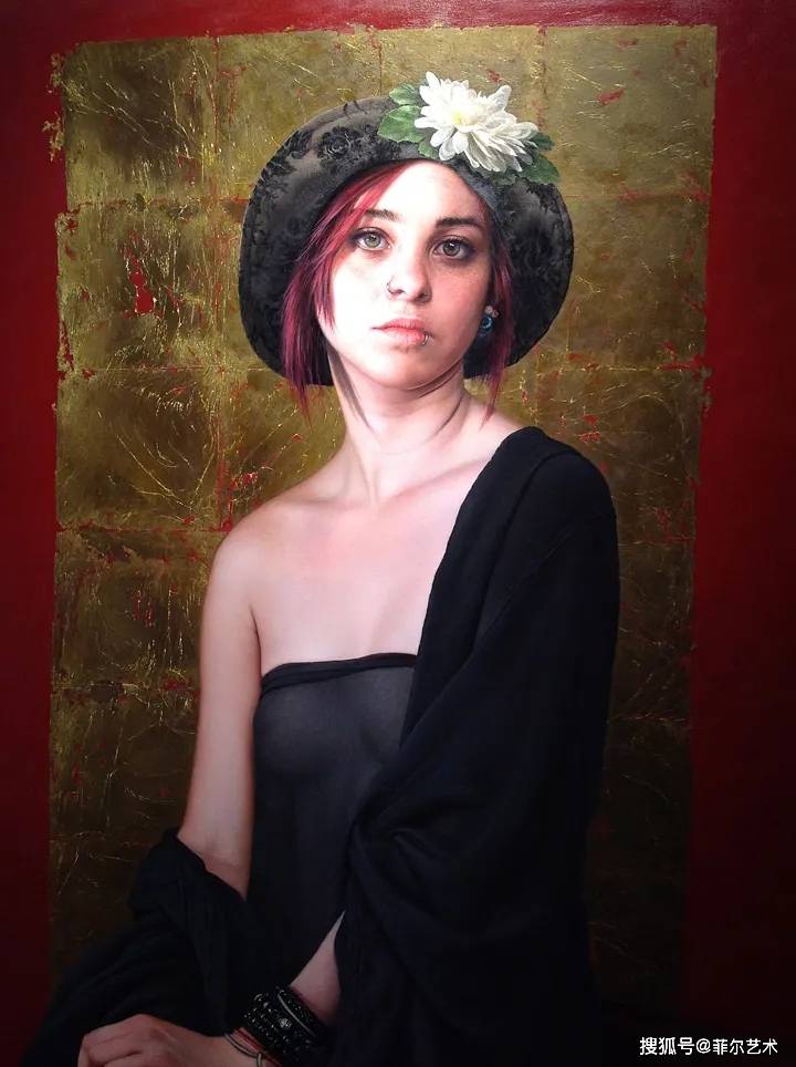 美国画家谢里丹的超写实人物油画艺术作品欣赏