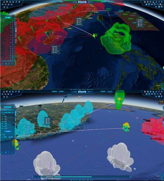 延兴科技战场仿真xearthgis复杂电磁环境图显未来视不可当