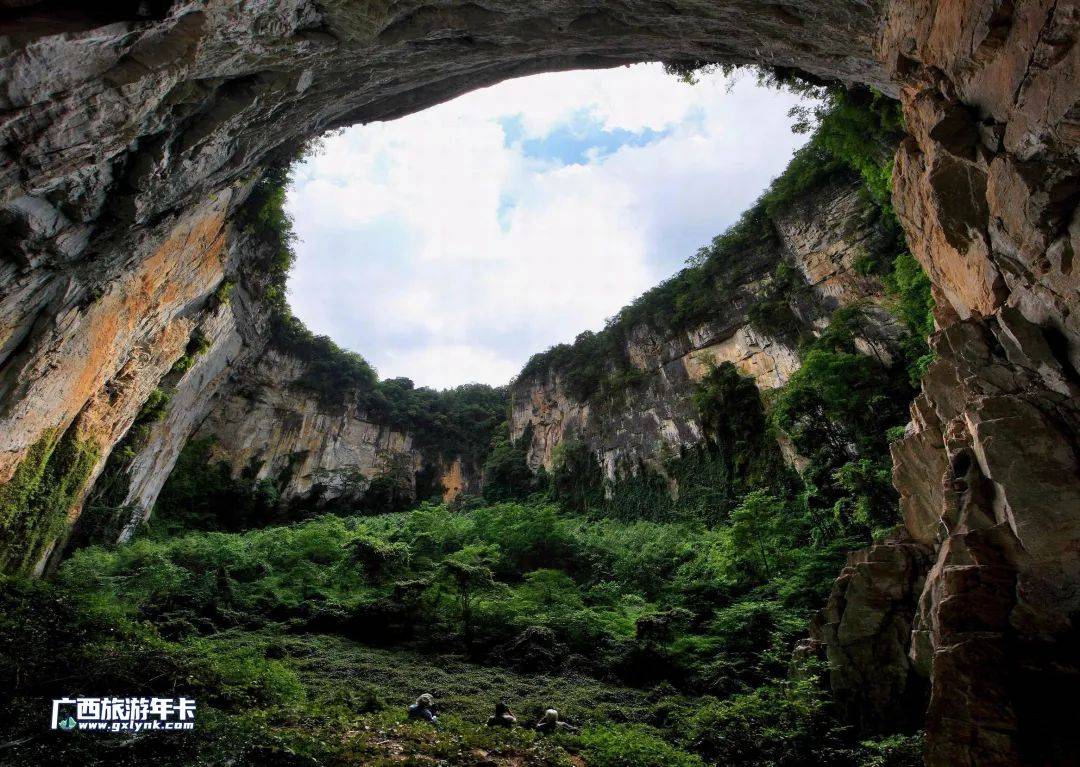 超震撼乐业天坑未开发洞穴惊现地下世界奇观广西旅游年卡