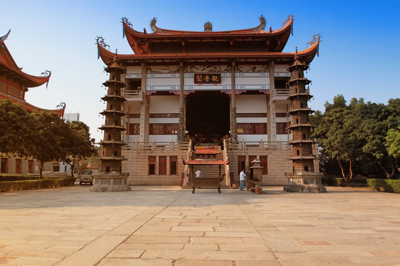福州五大禅林之一内有大小建筑38座全国重点寺庙