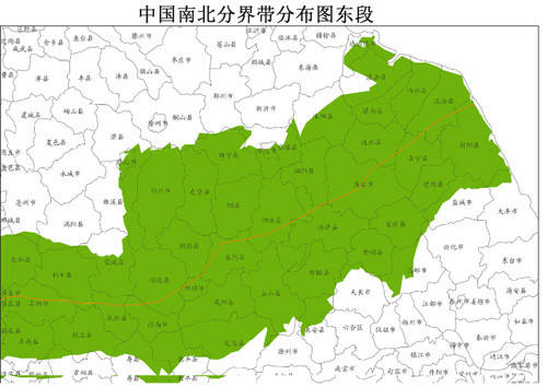 中国地理之南北分界线是南方人还是北方人看了便知