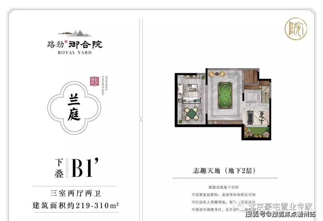 北京路劲·御合院户型图,北京路劲·御合院房型图