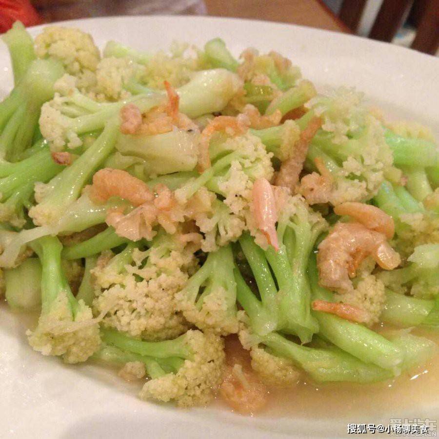 海米菜花的做法