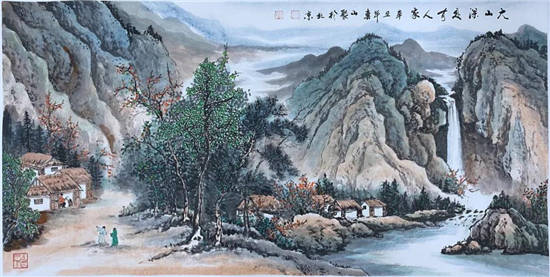 中国名家书画馆藏展
