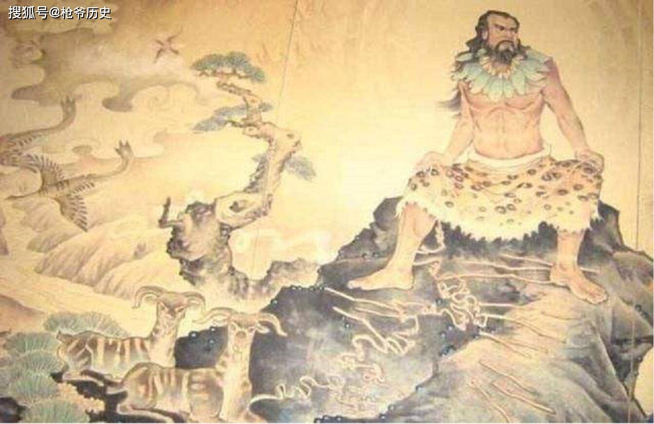 《易通卦验》里是这样解释的"燧皇始出,握机矩表计寘图,其刻曰,苍渠