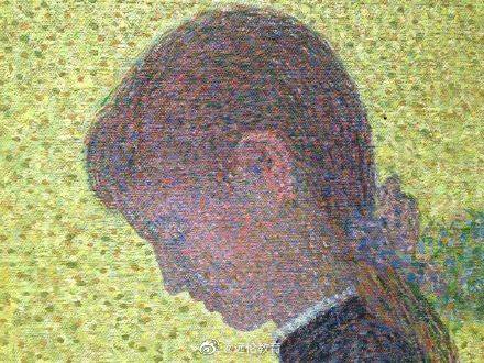 法国点彩派画家georges seurat(乔治·修拉) #点彩画