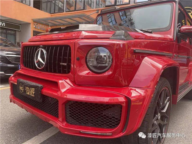 奔驰g350改装案例:奔驰g350改装巴博斯brabus套件