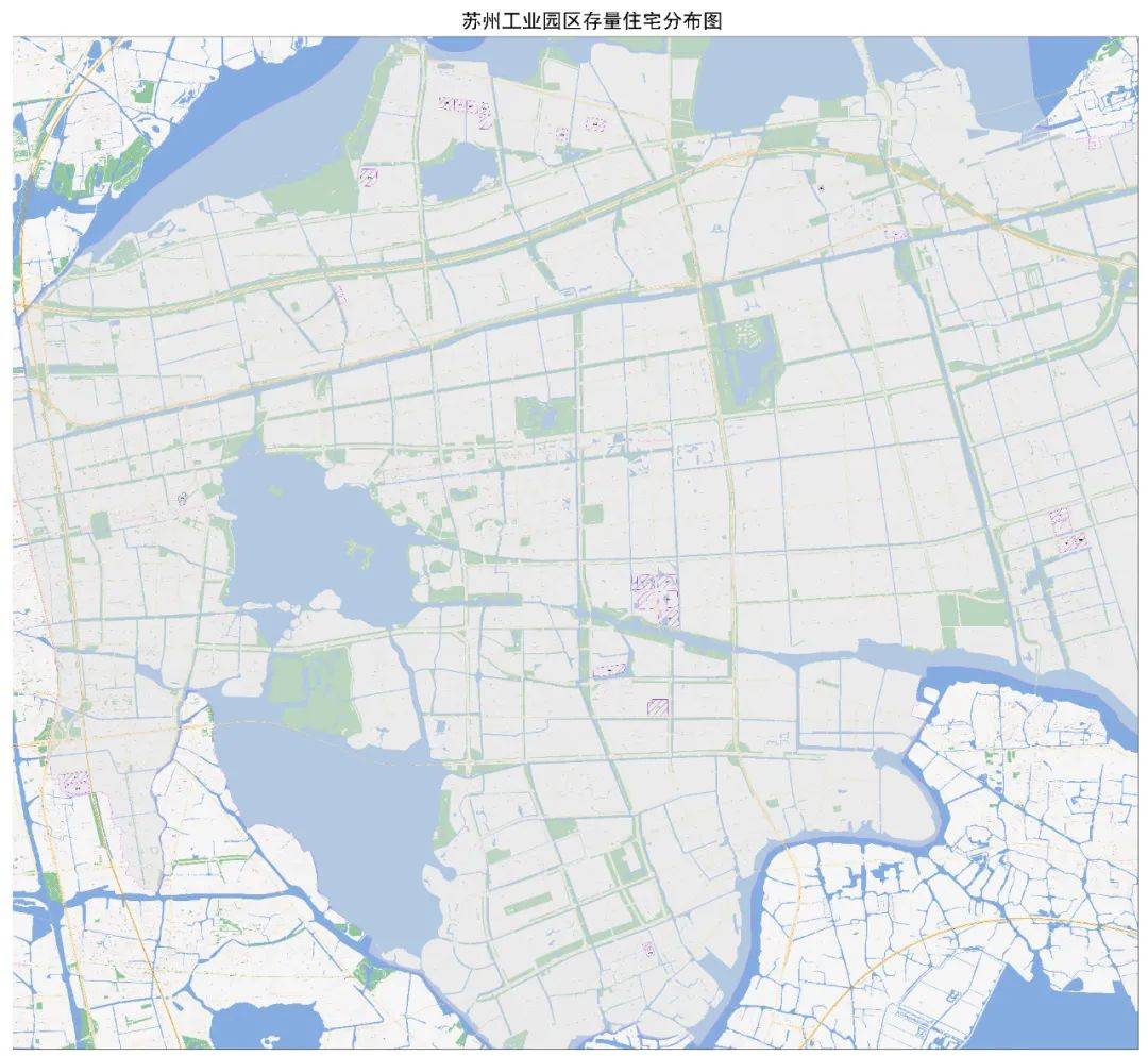 苏州工业园区存量住宅分布图