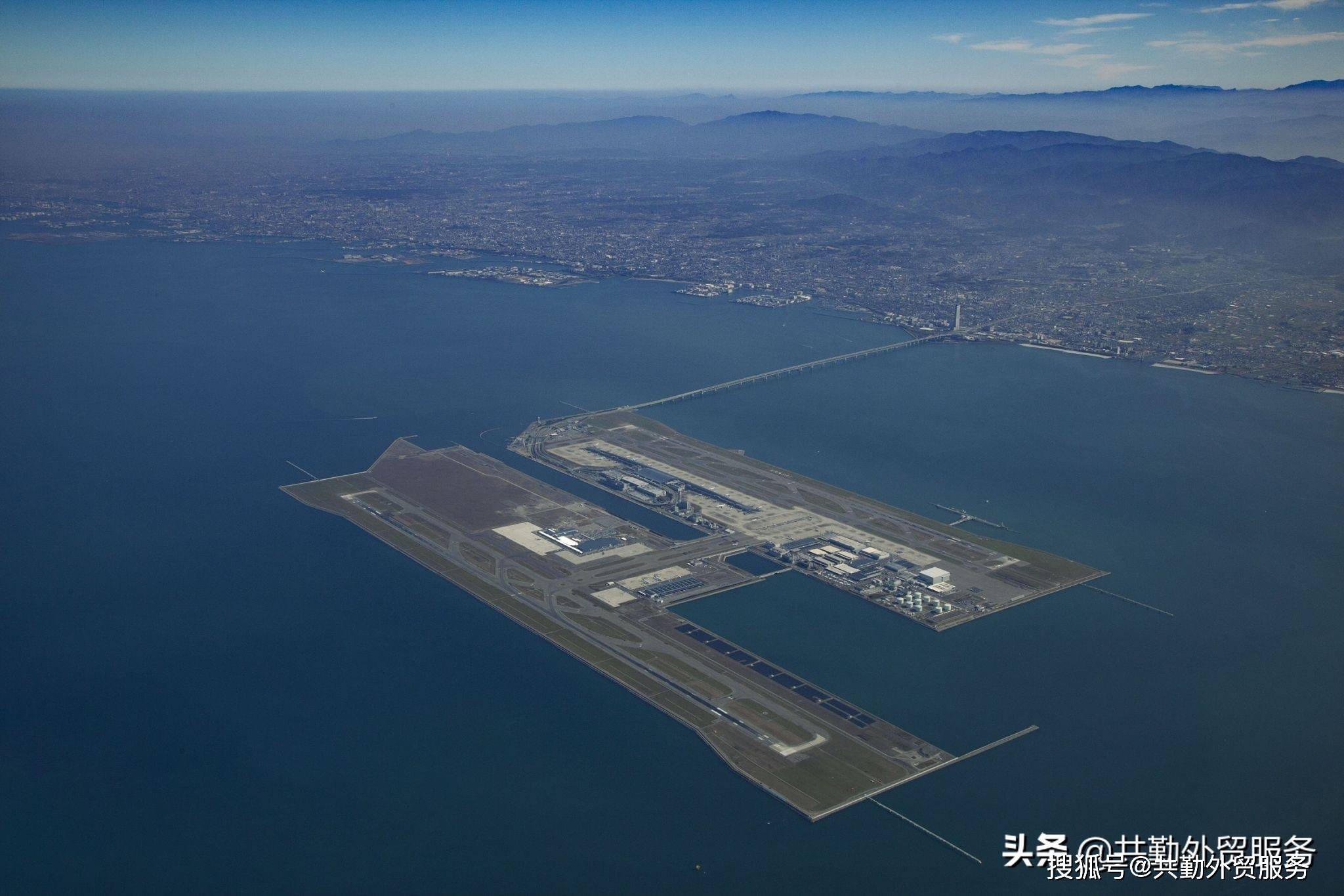庆祝了日本大阪关西国际机场27周年!一座海上的机场