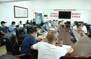 局长陶然深入包联企业——荆门市天宇市政建设有限