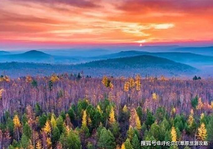 大兴安岭一年四季的景色可真美