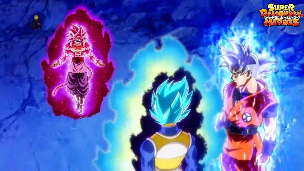 原创《龙珠英雄》新篇章,黑悟空出现爆衣新形态,超蓝悟吉塔气焰升级