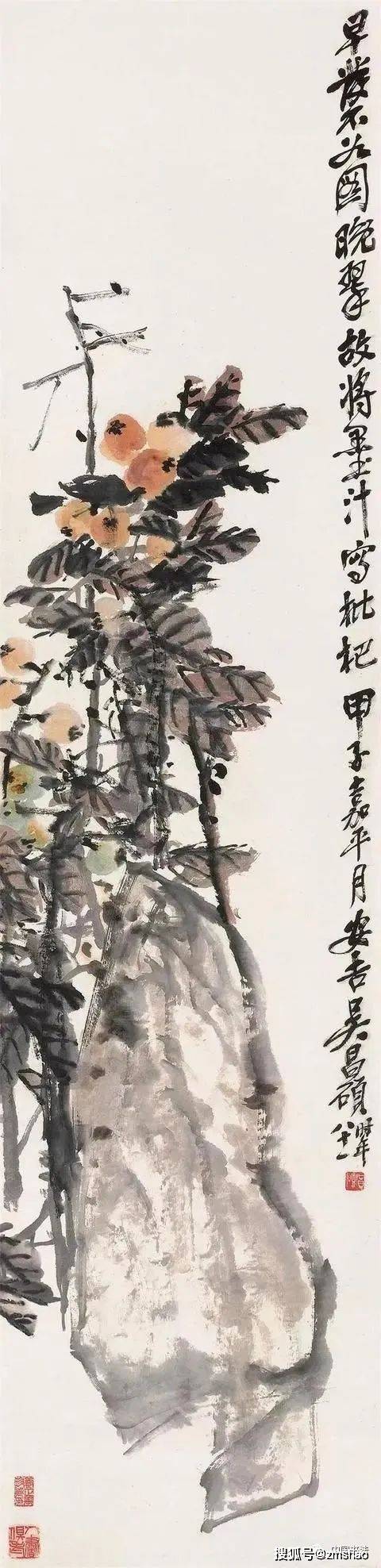 吴昌硕180幅书画作品欣赏