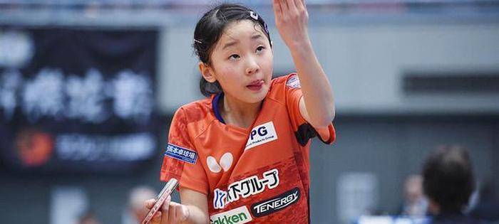 张本智和妹妹遭碾压,日乒美女早田希娜获胜后,奖励不一般!