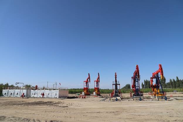 中曼温北油田喜获两口高产油井,区块日产总量突破700吨_温宿