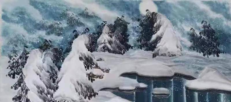 冰雪画派大师王燕介绍