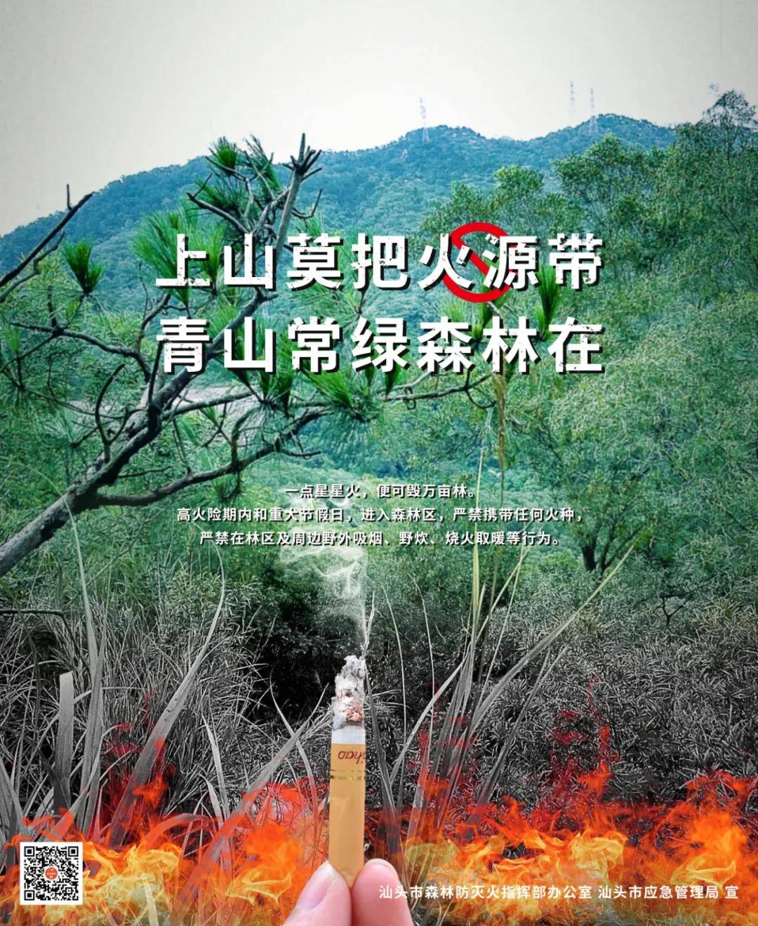 致汕头全体志愿者参与森林防火的倡议书