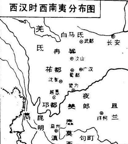 且兰,僰,滇,靡莫,劳浸,叟,雟,昆明,斯榆,桐师,雟唐,哀牢,邛都,陡,筰都