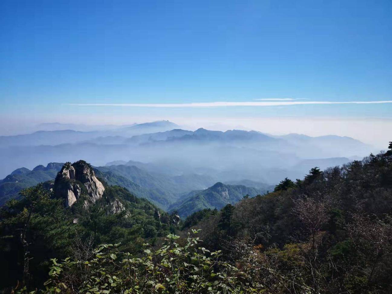 河南鲁山:尧山旅游带动经济发展