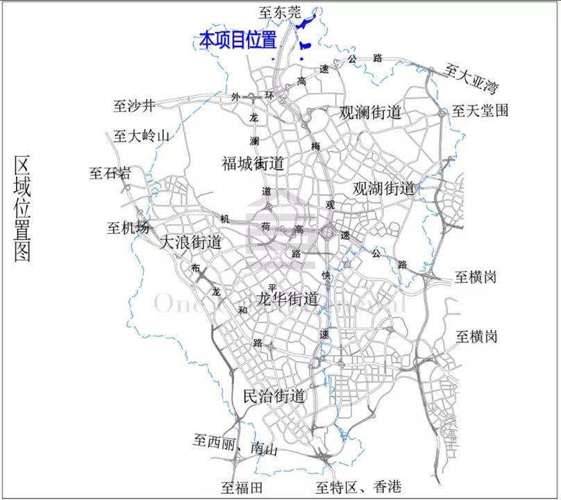 观澜黎光土地整备利益统筹项目土地整备规划规划草案公示