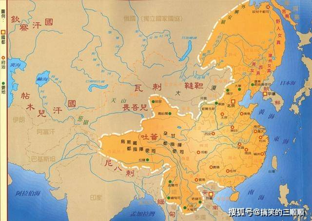 在古代中国的历史上,有相当多的国家成为了中国王朝的附属国,基本都是