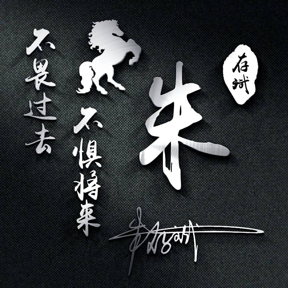 你的微信头像该换了,高端3d商务立体签名头像,彰显你