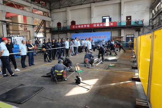 山西亚美大宁能源有限公司 技能大比武 岗位展风采