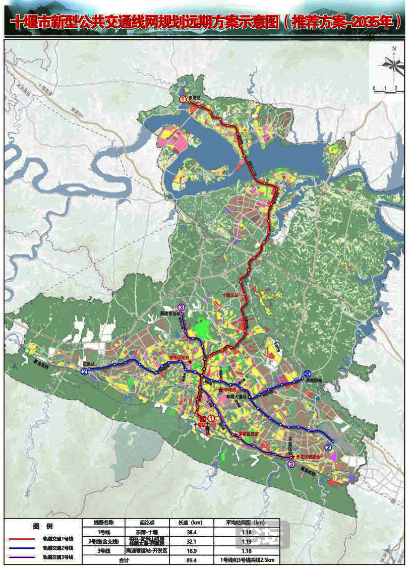 十堰市轨道交通规划图中,透露了合康高铁的秘密_线路