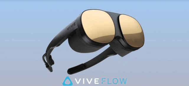 可折叠眼镜式便携设计 htc公布沉浸式vr新品vive flow_内置