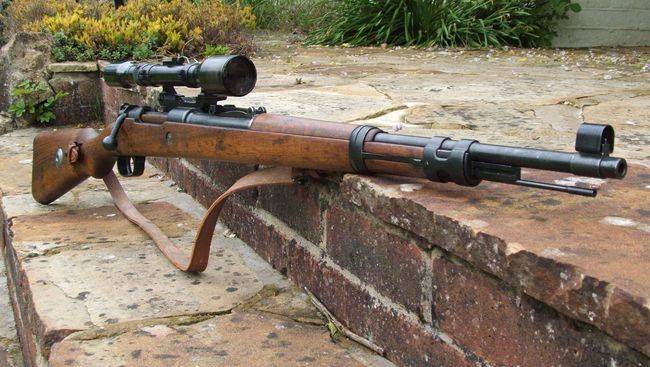 德国二战陆军制式栓动步枪kar98k毛瑟步枪_枪机